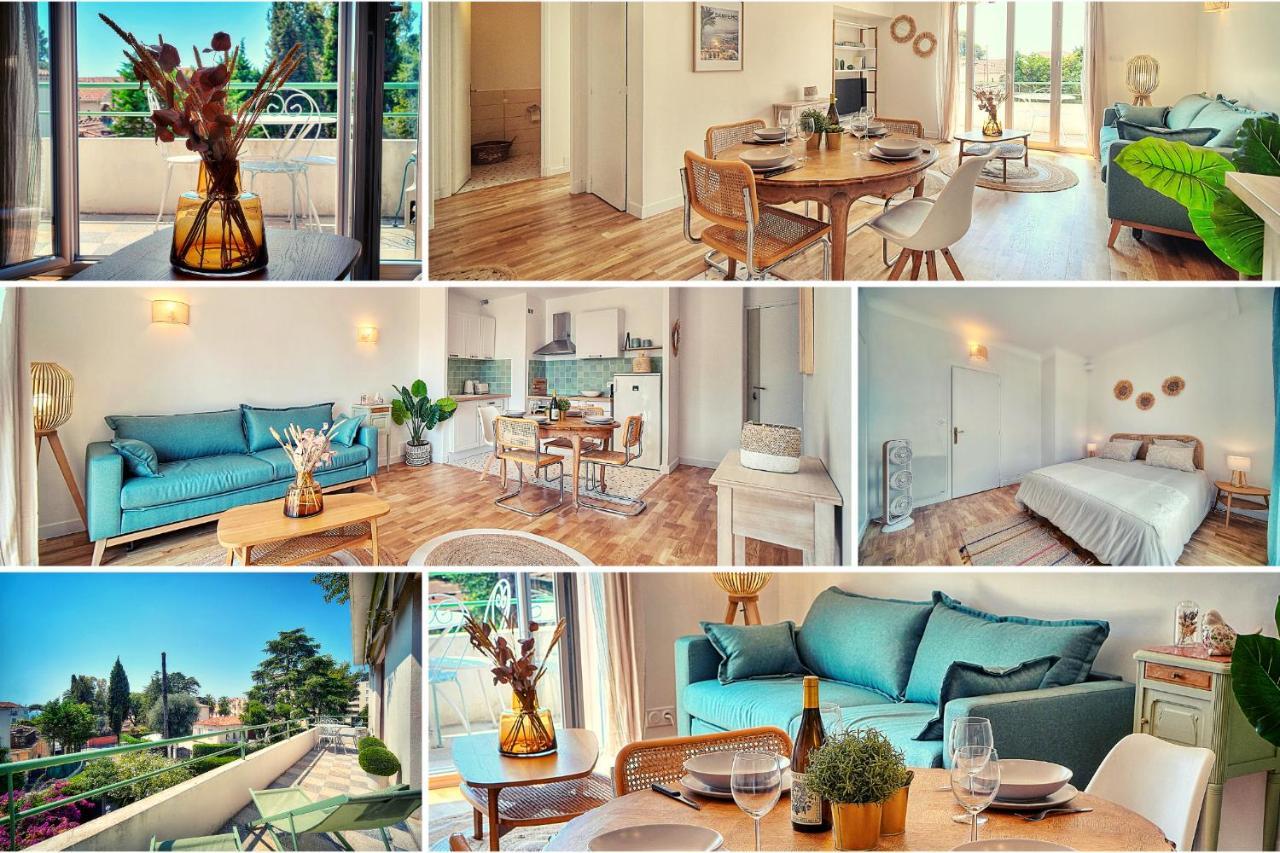 Le Joy - Terrasse - Parking - Verriere Cote D'Azur Cannes Eksteriør billede